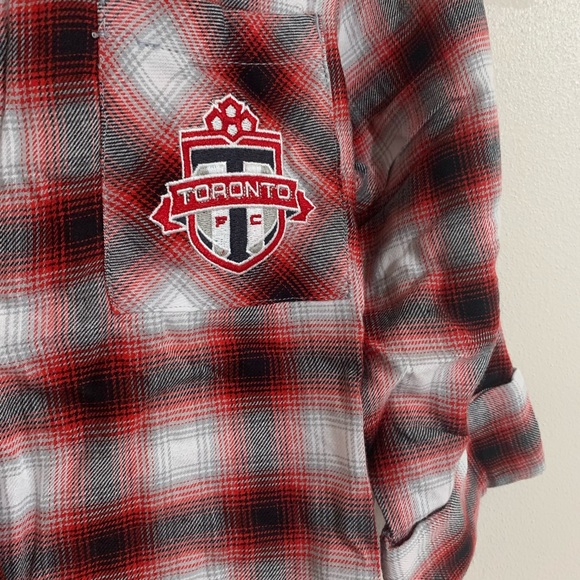 Concepts Sports Toronto Plaid Shirt Size L - Picture 6 of 10